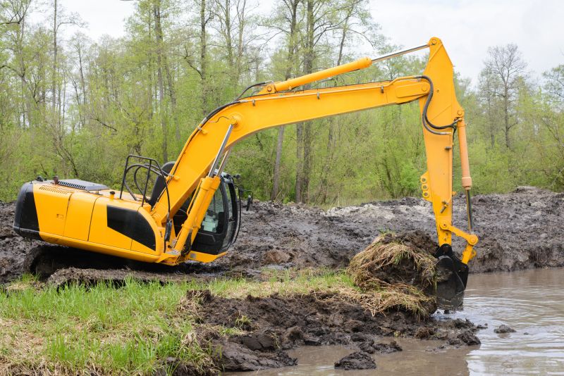 Pond Digging Machinery