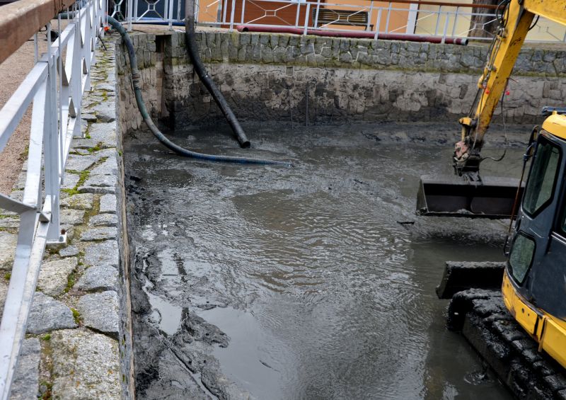 Excavation of Pond Site