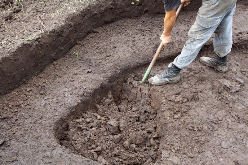 Pond Digging in Progress